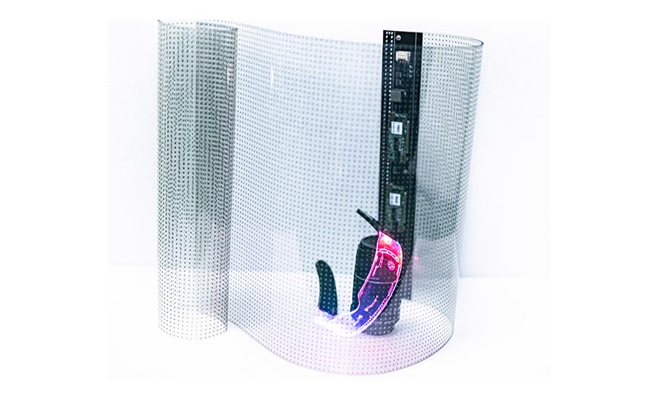 transparent hologram led screens